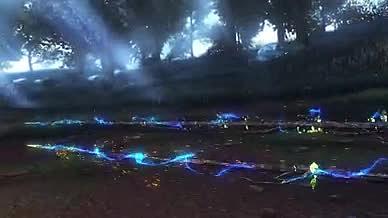 炫丽唯美梦幻森林粒子动感logo视频的预览图